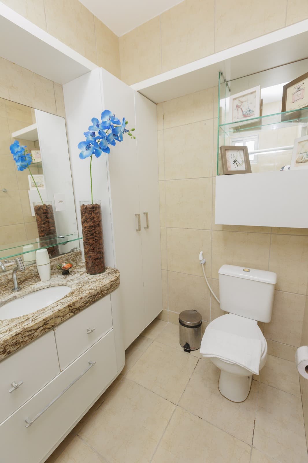 Quarto da Casa da Adriana — vista do ambiente